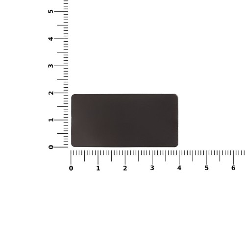 Значок Magnet Matto, серый металлик