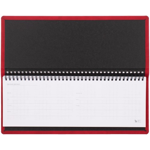 Планинг Urban, недатированный, красный