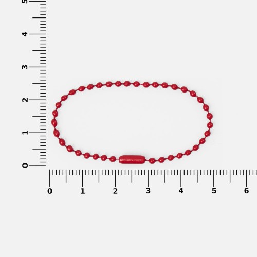Цепочка для крепления Sharic, красная