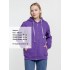 Толстовка на молнии с капюшоном Siverga Heavy, фиолетовая