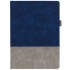Ежедневник Horizon, недатированный, серый с синим