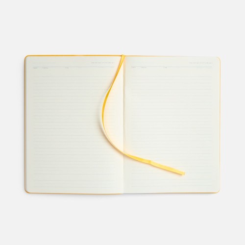 Ежедневник Vale New, недатированный, желтый