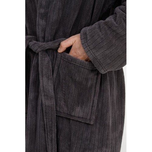 Халат флисовый Magic Mantle, темно-серый