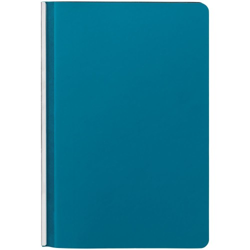 Ежедневник Aspect на заказ, недатированный, бирюзовый