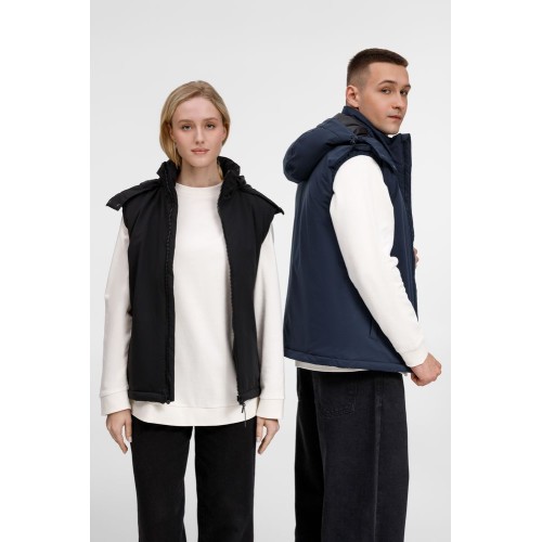 Жилет унисекс Sfera, темно-синий