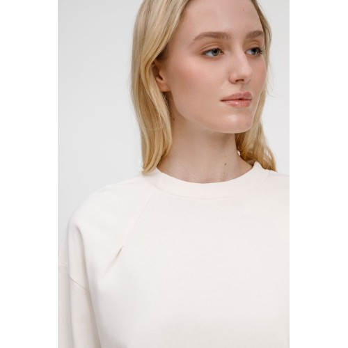 Свитшот унисекс Sinkopa, молочно-белый