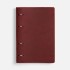 Ежедневник inStream, недатированный, красный