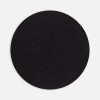 Наклейка тканевая Lunga Round, M, черная