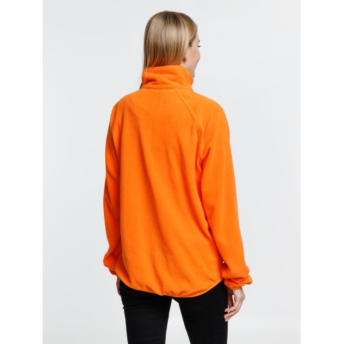 Куртка флисовая унисекс Fliska, оранжевая