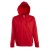 Толстовка мужская на молнии с капюшоном Seven Men, красная Толстовка мужская на молнии с капюшоном Seven Men, красная
