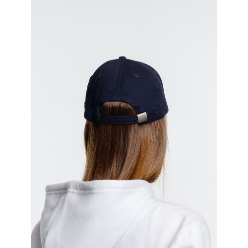 Бейсболка Spiker, темно-синяя с белым