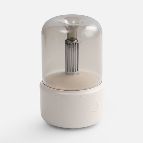 Увлажнитель-ароматизатор с подсветкой mistFlicker, молочно-белый