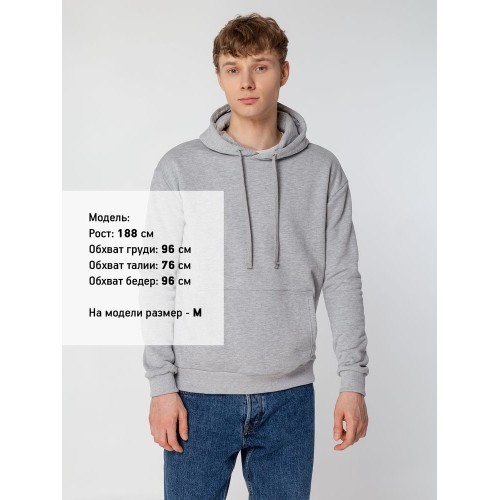 Худи Kirenga 2.0 Heavy, ver. 2, серый меланж