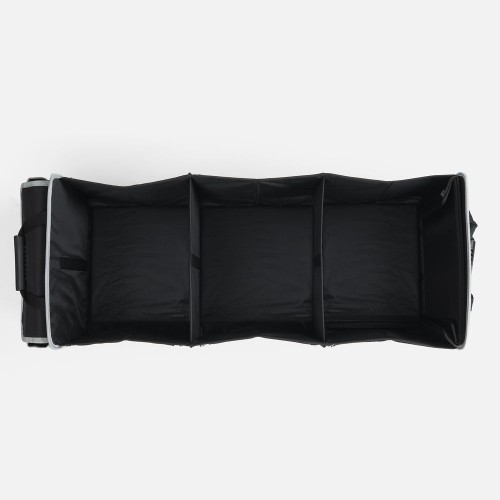 Органайзер в багажник с сумкой-холодильником Arranger, черный с серым