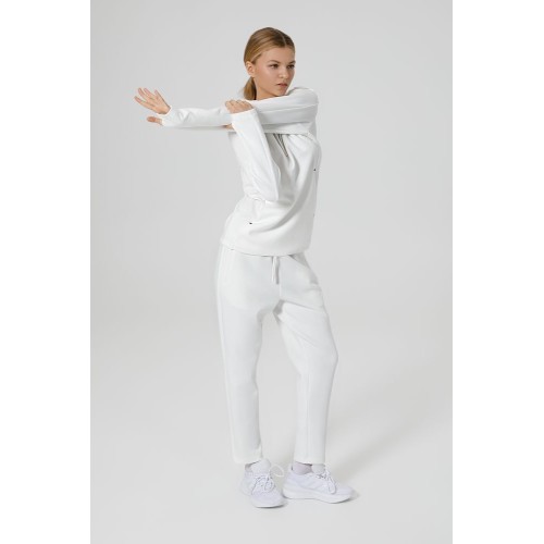 Худи унисекс Begi, молочно-белое