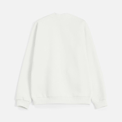 Бомбер унисекс Estado, молочно-белый