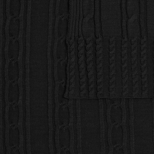 Плед Remitti, черный