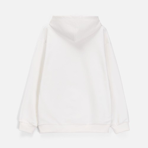 Худи унисекс оверсайз Songo, молочно-белое