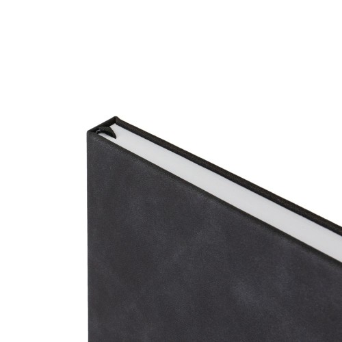 Ежедневник Horizon, недатированный, серый с черным