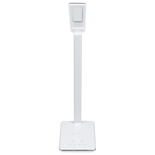 Настольная лампа с беспроводной зарядкой Power Spot, белая