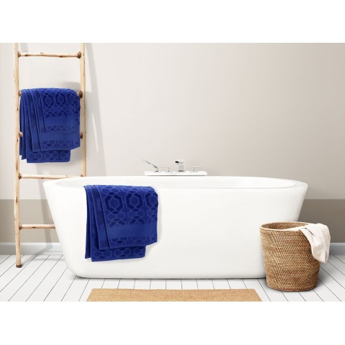 Полотенце Velin, большое, синее