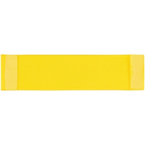 Лейбл тканевый Epsilon, S, желтый