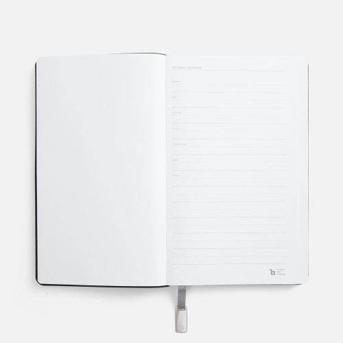 Ежедневник Petrus, недатированный, синий