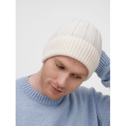 Шапка Bellish, белая (ванильная)