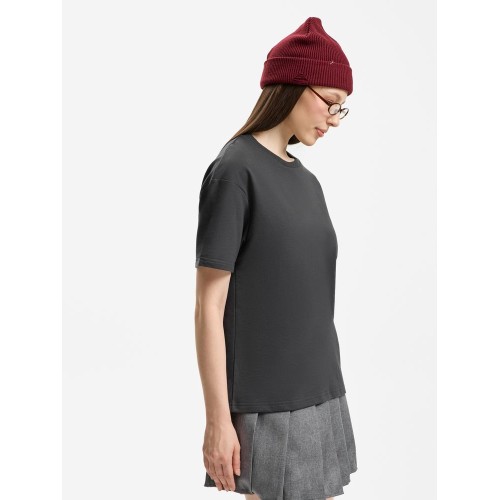 Футболка унисекс Durington, темно-серая (графит)