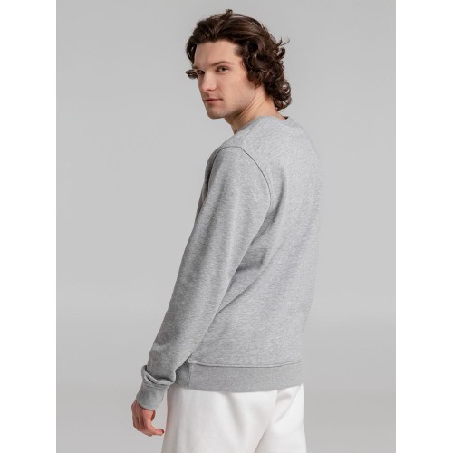 Свитшот унисекс BNC Inspire (Organic), серый меланж