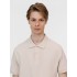Рубашка поло унисекс Pacific, бежевая (льняная)