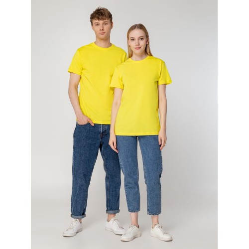 Футболка унисекс T-Bolka 160, желтая