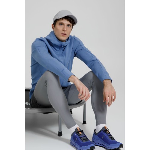 Куртка с капюшоном унисекс Begi, синяя