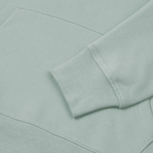 Толстовка с капюшоном унисекс Hoodie, серо-зеленая