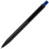 Ручка шариковая Chromatic, черная с синим