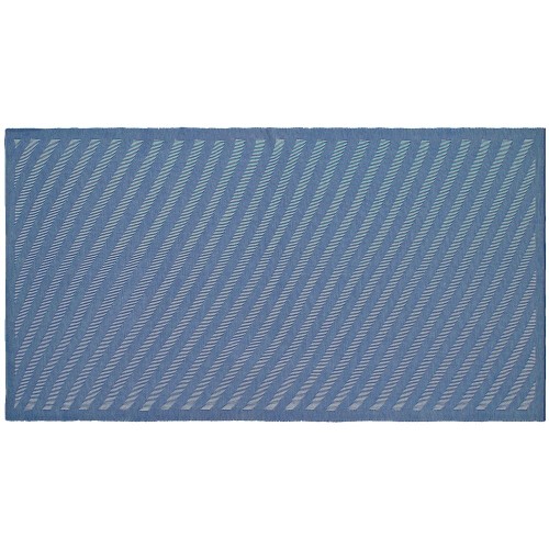 Плед Locus Solus, синий с голубым