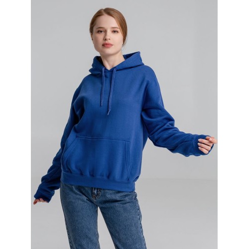 Толстовка с капюшоном Slam 320, ярко-синяя