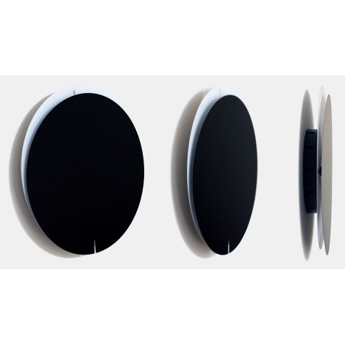 Часы настенные Melancholia Clock, черные