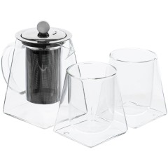 Чайный набор Quadroni в темно-синей коробке