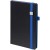 Ежедневник Ton Metal, недатированный, черный с синим