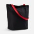 Шопер B5, черный с красными ручками