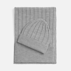 Шапка Bellish, светло-серый меланж