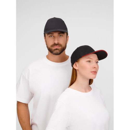 Бейсболка Buffalo, темно-серая (графит)