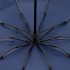 Зонт обратного сложения twoGether с двойным куполом, темно-синий