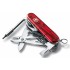 Офицерский нож CyberTool L, полупрозрачный красный