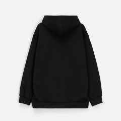 Худи унисекс оверсайз Songo, черное