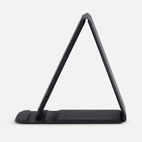 Подставка для смартфона с беспроводной зарядкой Kickstand, серая