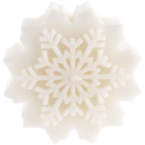 Свеча Snowflame 1, белая, 8 см