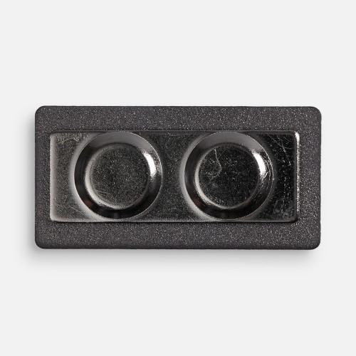 Значок Magnet Matto, серый металлик