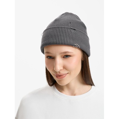 Шапка Ribelle, темно-серая